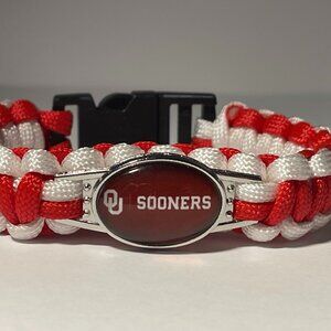 Oklahoma Sooners NCAA Paracord Bracelet NEW